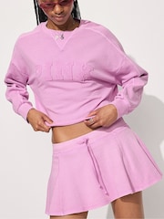 Victoria's Secret Pink Light Lilac Purple Sweatshirt - Image 3 of 3