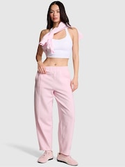 Victoria's Secret Pink Pink Tulip Barrel Joggers - Image 1 of 2