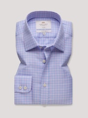 Hawes & Curtis Purple Multi Check Shirt - Imagen 1 de 3