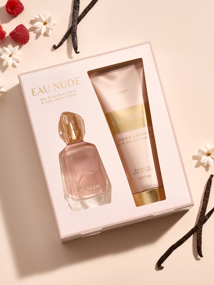 Eau Nude 100ml Perfume and Body Lotion Gift Set - Image 1 of 3 Eau Nude 100ml Perfume and Body Lotion Gift Set - Image 1 of 3