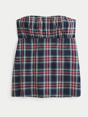 Negru - Hollister Strapless Babydoll Top - Imaginea 1 din 1