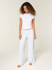 Hollister Low Rise Cosy Pointelle Pyjamas Bottoms - Image 3 of 4