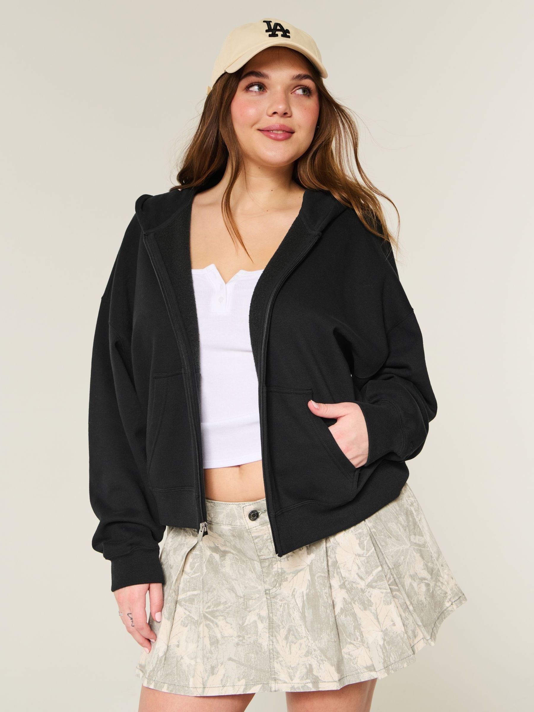 Buy Hollister Zip-Through Hoodie from Next USA