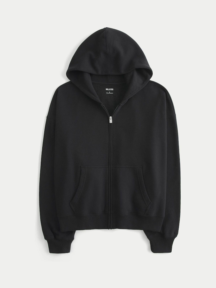 Hollister Zip-Through Hoodie - Image 4 of 4