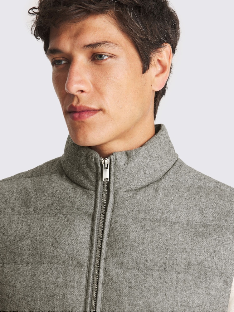 MOSS Flannel Gilet - Image 4 of 4