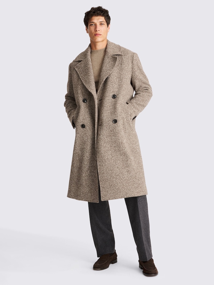 MOSS Natural Long Coat - Image 1 of 4