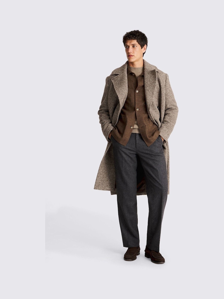 MOSS Natural Long Coat - Image 2 of 4