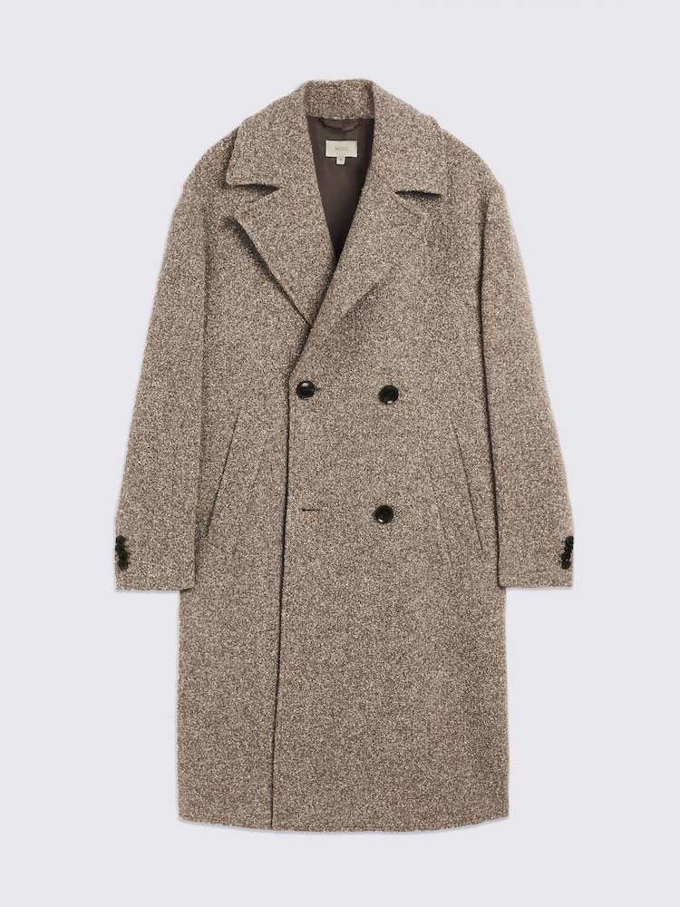 Natural Long Coat - Image 5 of 5 Natural Long Coat - Image 5 of 5