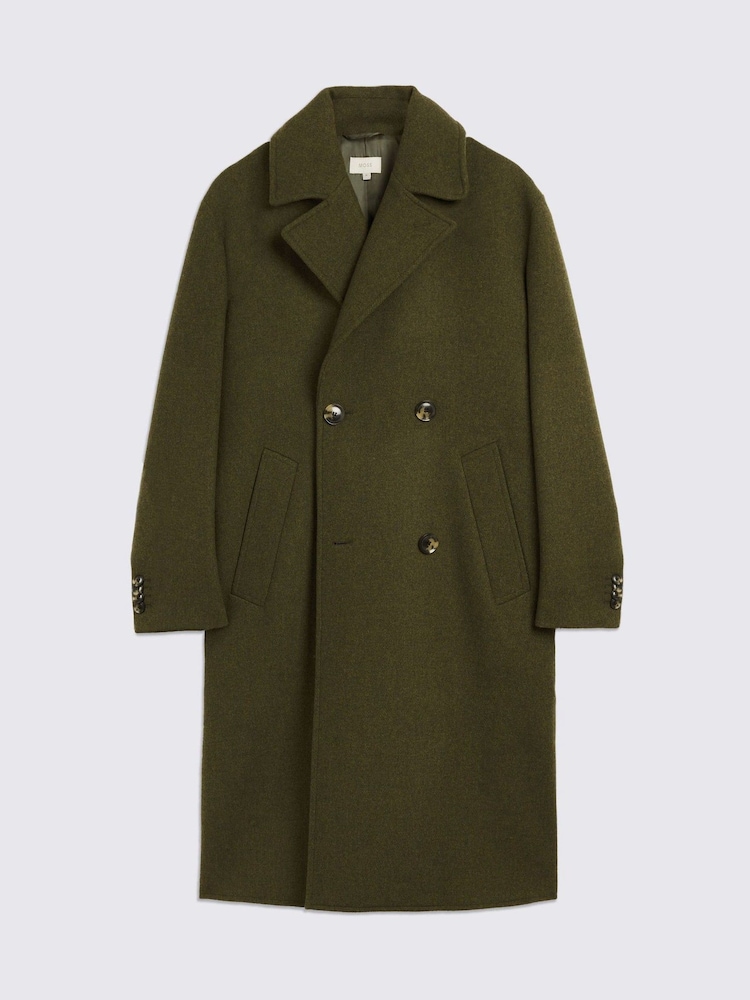 Green Long Coat - Image 5 of 5 Green Long Coat - Image 5 of 5