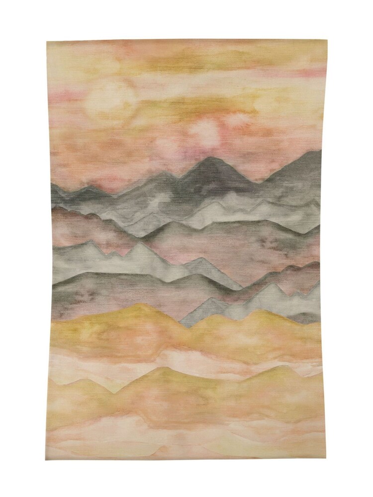 Voyage Maison Orange Arizona Sand Printed 100% Wool Rug - Image 2 of 3 Voyage Maison Orange Arizona Sand Printed 100% Wool Rug - Image 2 of 3