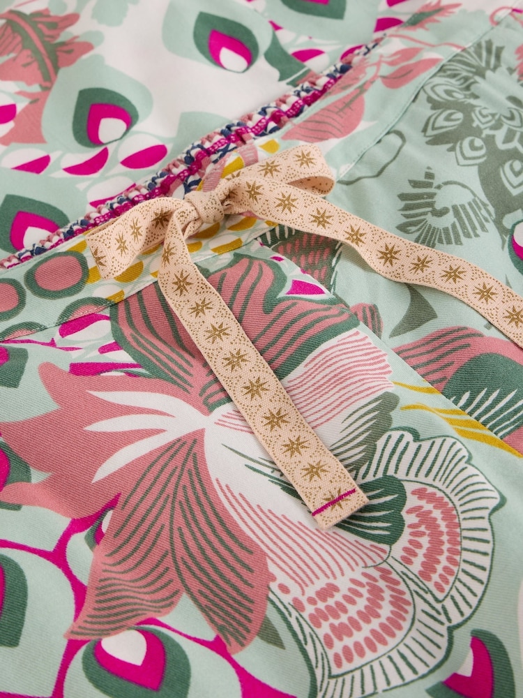 White Stuff Green Nina Pyjamas Bottom - Image 7 of 7 White Stuff Green Nina Pyjamas Bottom - Image 7 of 7