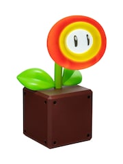 Nintendo Red Fire Flower Lamp - Image 4 of 6