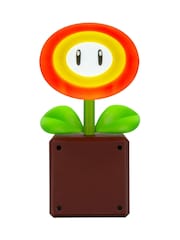 Nintendo Red Fire Flower Lamp - Image 5 of 6