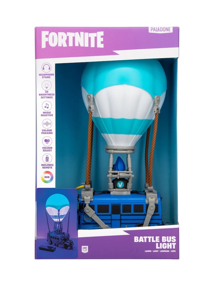Fortnite Blue Battle Bus Diorama Light - Image 6 of 6 Fortnite Blue Battle Bus Diorama Light - Image 6 of 6