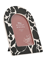 Widdop Black Disney Mickey Shapes Arched Photo Frame 4" x 6 - Image 1 of 4