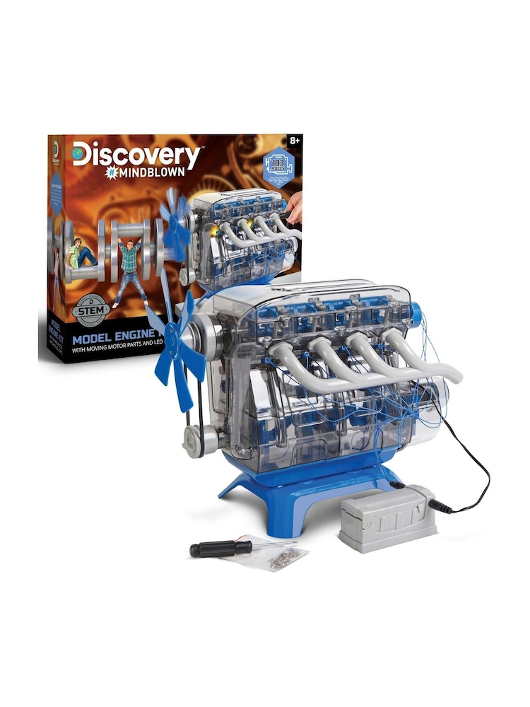 Discovery Mindblown Kids Model Engine Kit Toy - Image 1 of 5