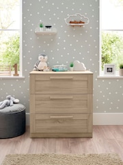 Mamas & Papas 3 Piece Light Oak Atlas Convertible Cot Range - Image 3 of 12
