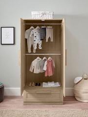 Mamas & Papas 3 Piece Light Oak Atlas Convertible Cot Range - Image 8 of 12