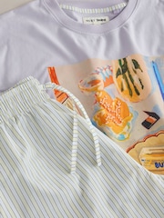 Lilac Seminal x Lindsey Cherek Waller Short Pyjamas Set - Image 2 of 5