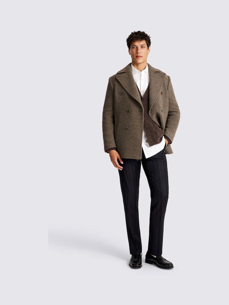 MOSS Natural Peacoat - Image 2 of 4