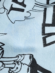 Blue Sequin Sonic T-Shirt (3-16yrs) - Image 4 of 6