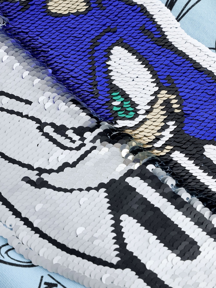 Blue Sequin Sonic T-Shirt (3-16yrs) - Image 6 of 6 Blue Sequin Sonic T-Shirt (3-16yrs) - Image 6 of 6