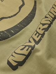 Nirvana カーキ - バンド Tシャツ（3～16 歳） - 画像 4 / 4