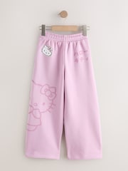 Pink Hello Kitty Wide Leg Joggers (3-16yrs) - Image 2 of 4