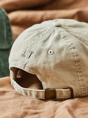 Personalised Birth Year Cap in Natural by Made Yours - Image 2 of 3