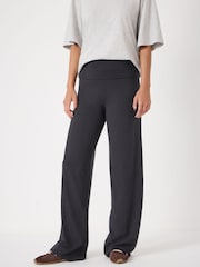 Negro - Hush Fold Over Waist Joggers - Imagen 3 de 5
