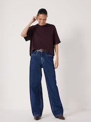Hush Purple Elle Supersoft T-Shirt - Image 2 of 6