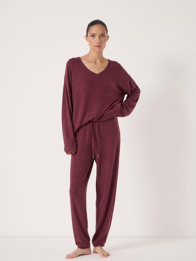Hush Purple Elle Supersoft Joggers - Image 2 of 5