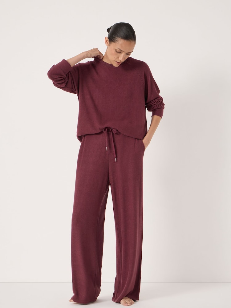 Hush Purple Elle Supersoft Raglan Top - Image 2 of 5
