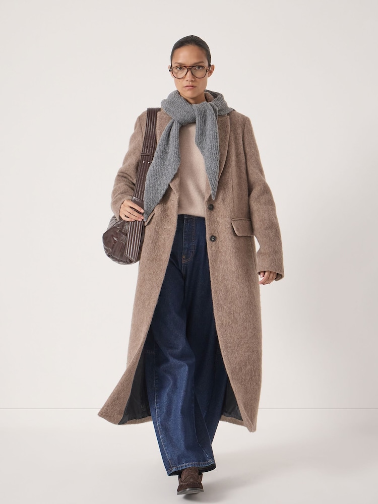 Hush Natural Meridah Italian Wool Coat - Image 1 of 7