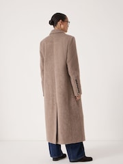 Hush Natural Meridah Italian Wool Coat - Image 3 of 7