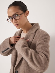 Hush Natural Meridah Italian Wool Coat - Image 5 of 7