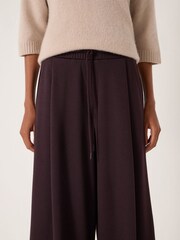 Hush Purple Taylor Wide Leg Trousers - Image 3 of 4