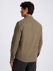 MOSS Natural Moleskin Overshirt - Image 3 of 5