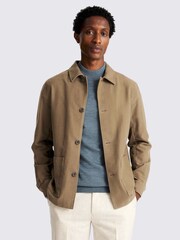 MOSS Black Moleskin Shacket - Image 1 of 4