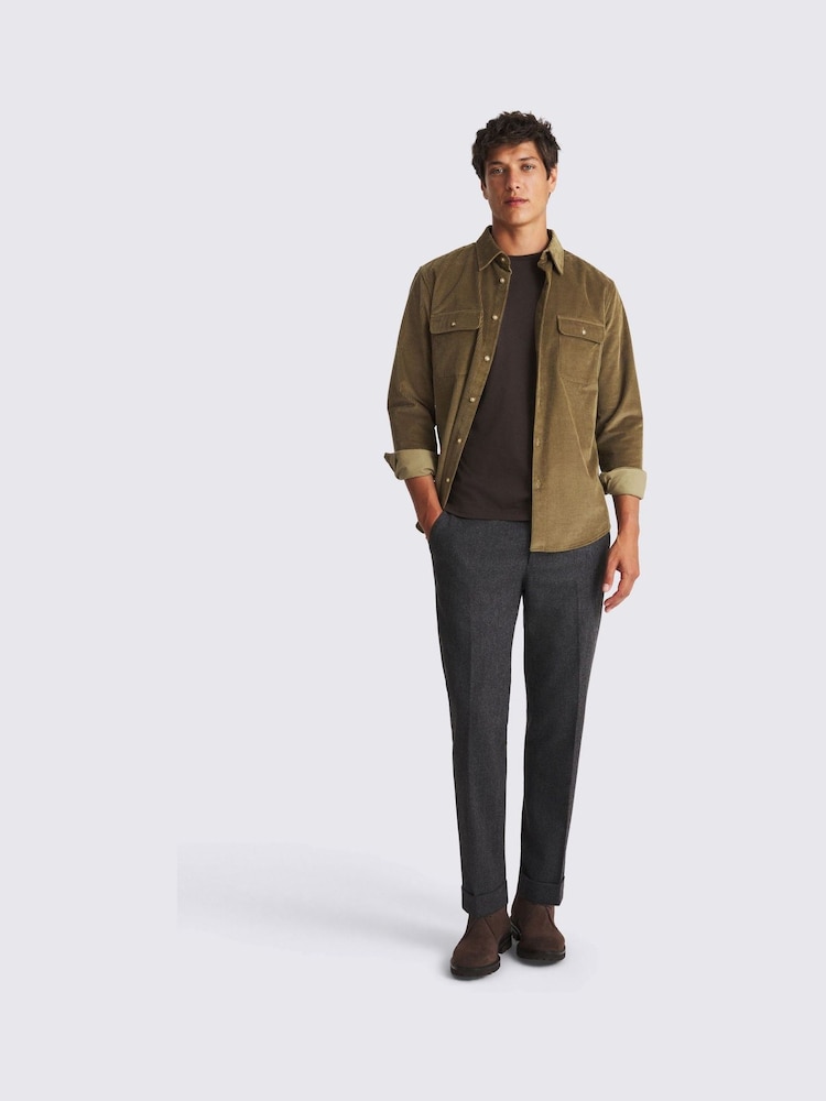 Corduroy 100% Cotton Overshirt - Image 2 of 4