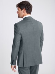 MOSS Teal Blue DKNY Slim Fit Jacket - Image 2 of 6