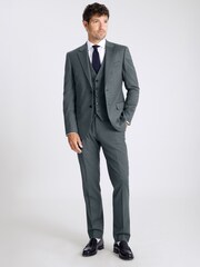 MOSS Teal Blue DKNY Slim Fit Jacket - Image 5 of 6