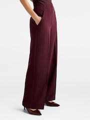 Forever New Red Lee Wide Leg Pants - Image 4 of 5
