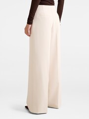 Forever New Cream Lina Wide Leg Trouser - Image 2 of 5