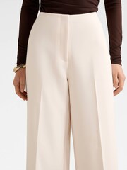 Forever New Cream Lina Wide Leg Trouser - Image 3 of 5