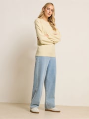 Long Tall Sally Yellow Balloon Sleeve Jumper - Image 2 of 5