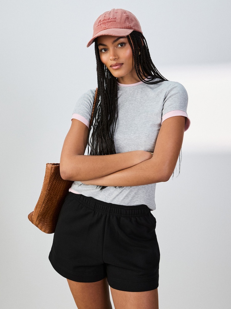 Black Sweat Shorts - Image 1 of 7