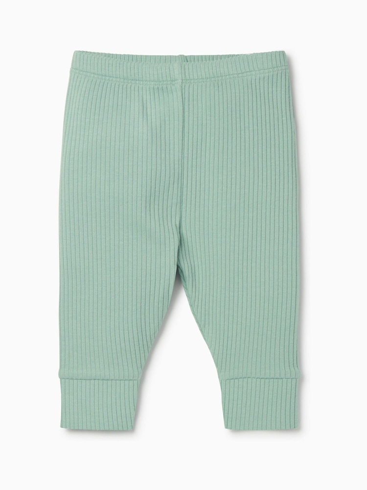 MORI Supersoft Ribbed Stretch Comfy Baby Leggings - Image 1 of 1