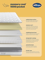 Silentnight Memory Cool 1000 Pocket Mattress - Image 5 of 5