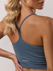 Gym King Blue Sculpt Seamless Vest - Image 3 of 4